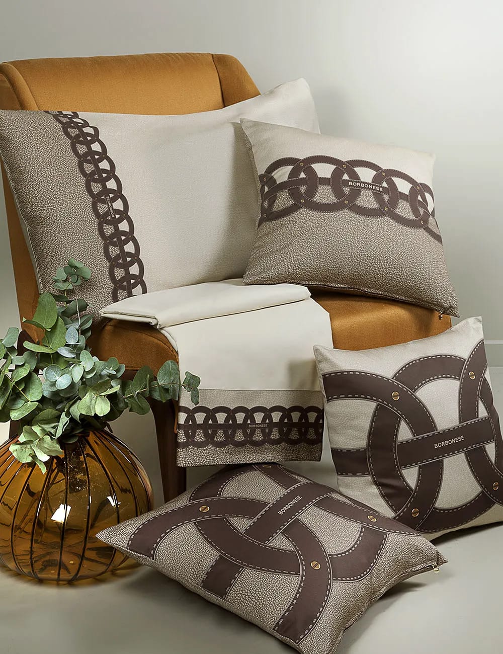 All Round Cuscino Arredo 45x45 Modello 1 Borbonese - immagine 2