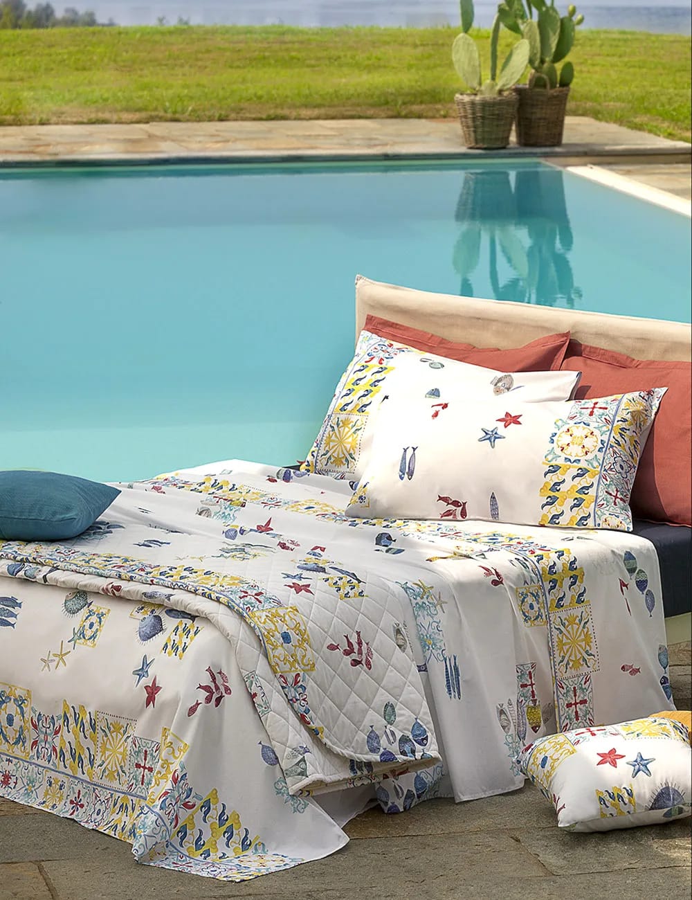 Amalfi Completo Letto Matrimoniale