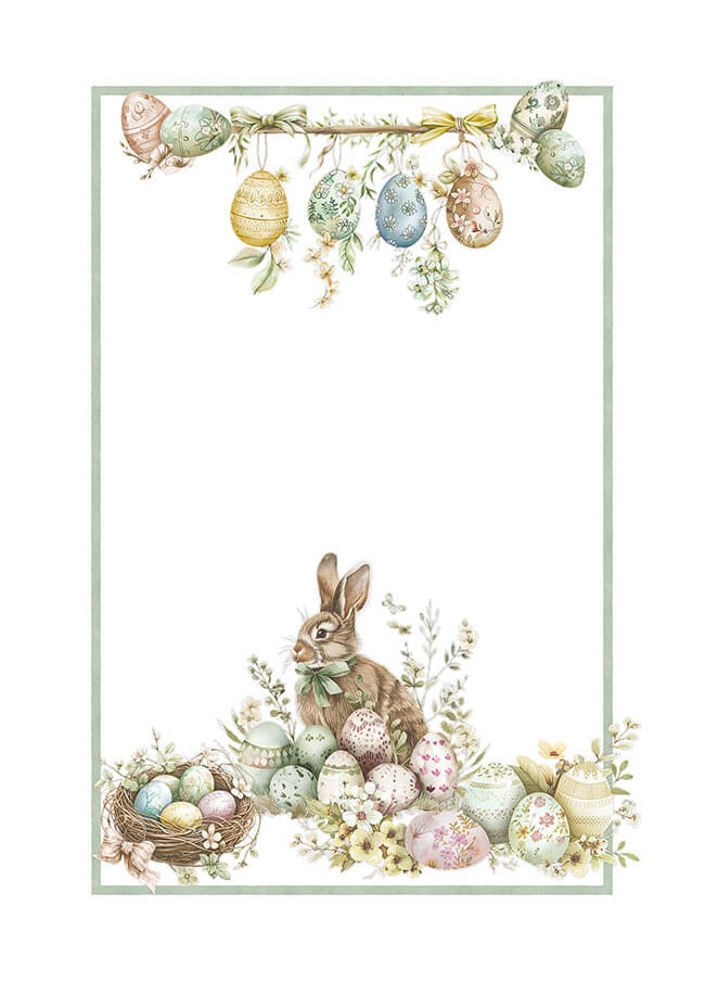 Bunny Set due Canovacci Pasqua