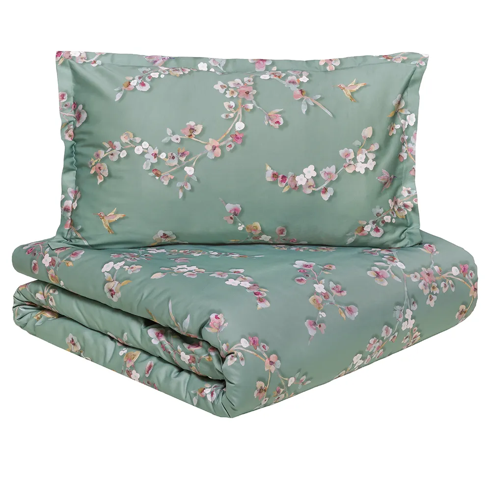 Almond Parure Copripiumino Matrimoniale Agave