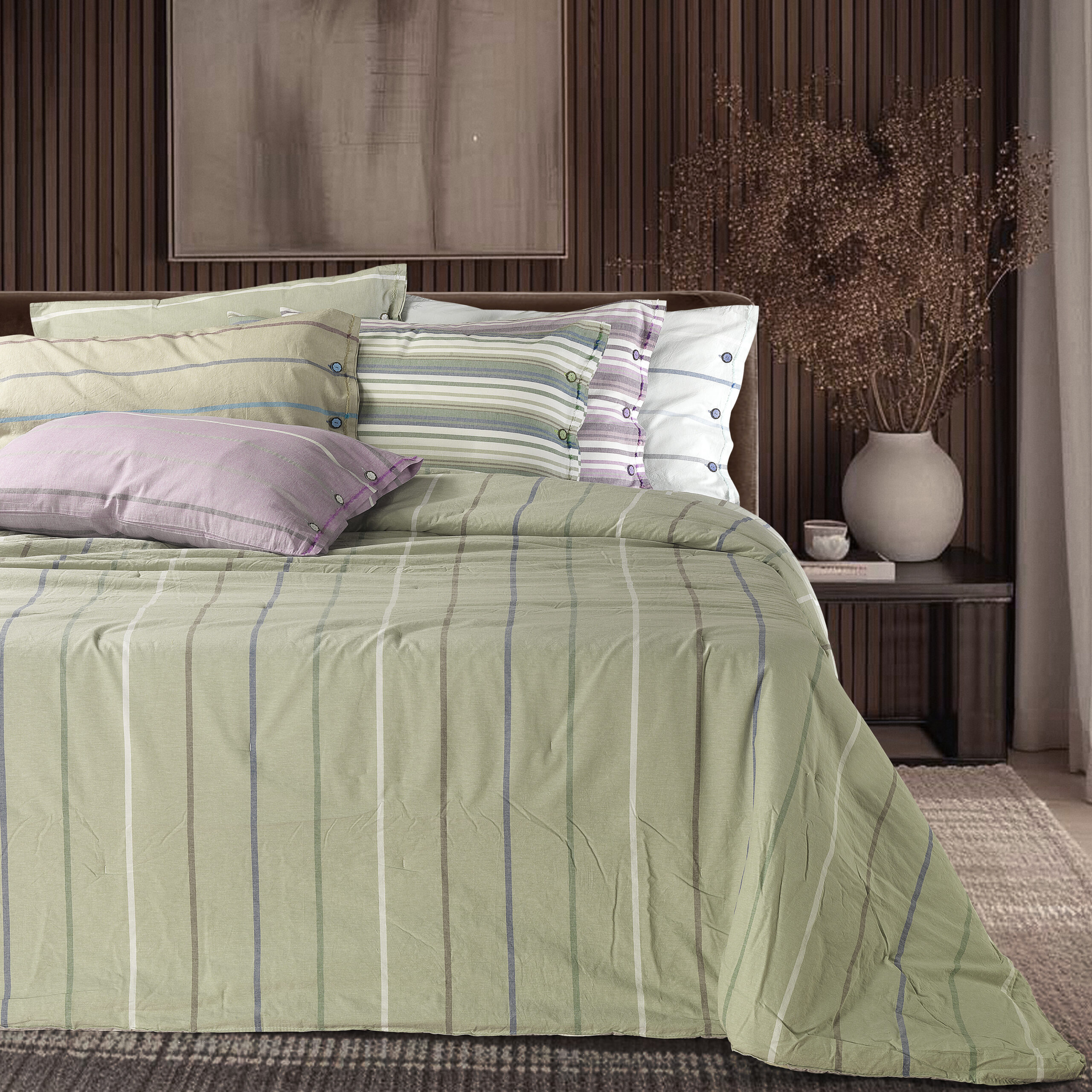 Darma Parure Copripiumino Matrimoniale NO STIRO - immagine 2