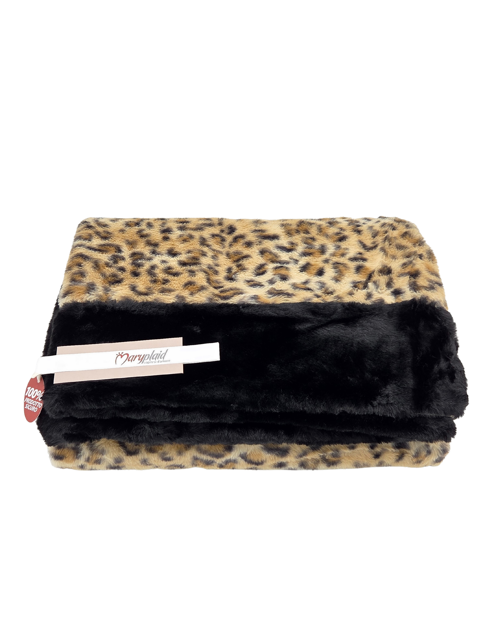 Plaid Chic Safari 140x180 Pelliccia Ecologica