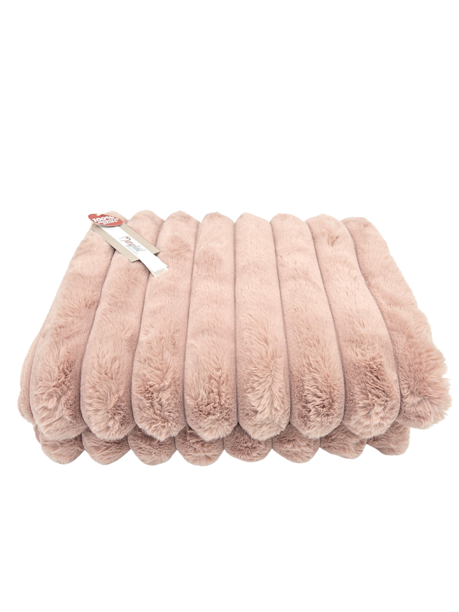 Plaid Onde di Pelusche 140x180 Pelliccia Ecologica - immagine 3