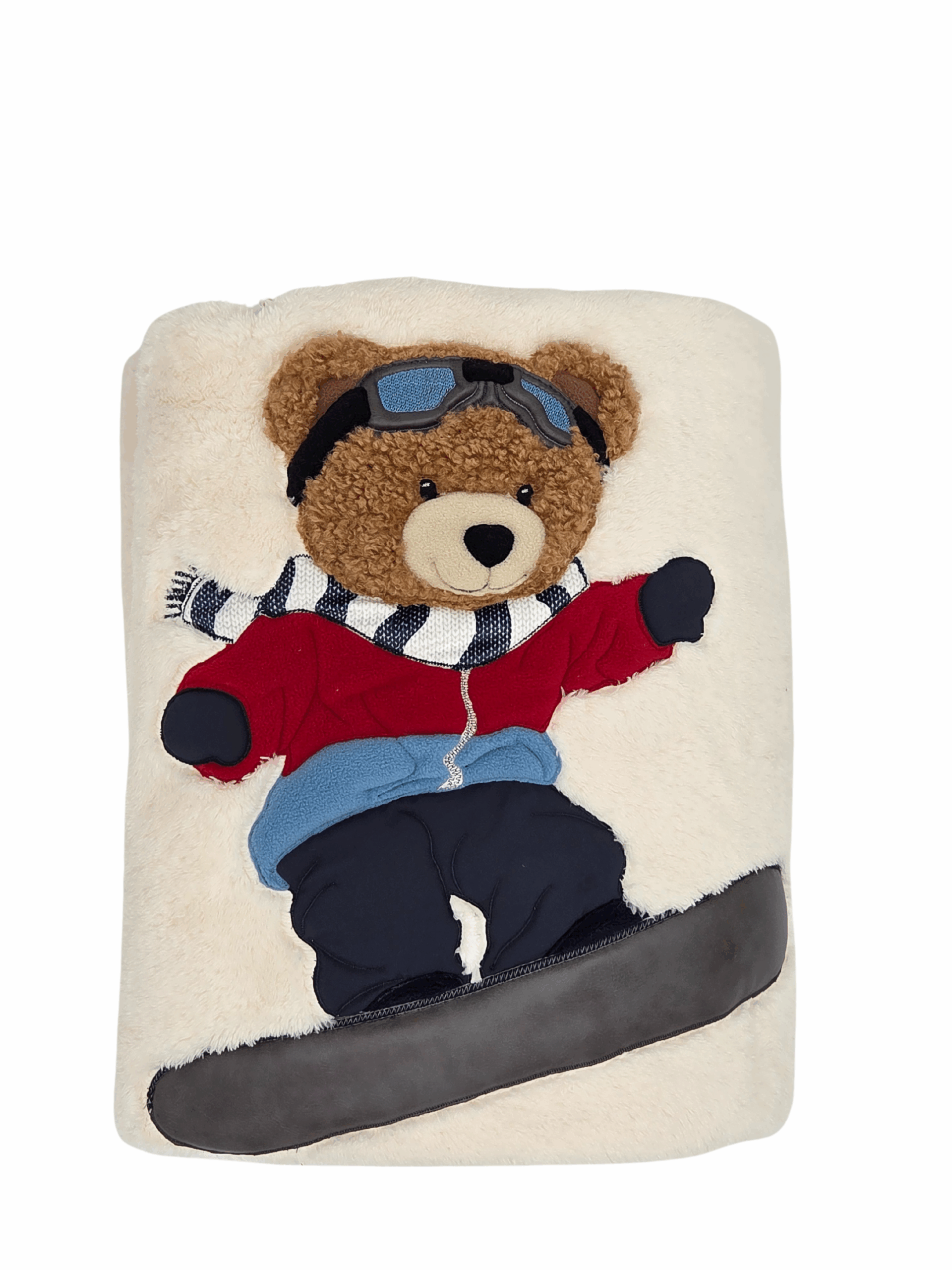 Plaid Teddy Snow 150x180 Pelliccia Ecologica