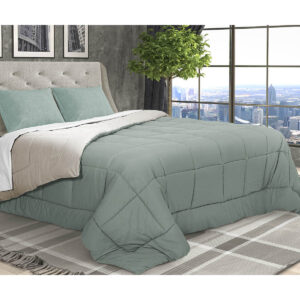 Trapunta Microfibra Bicolor Singola