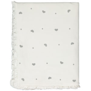 Trapuntino Lettino Cuoricini 105x150