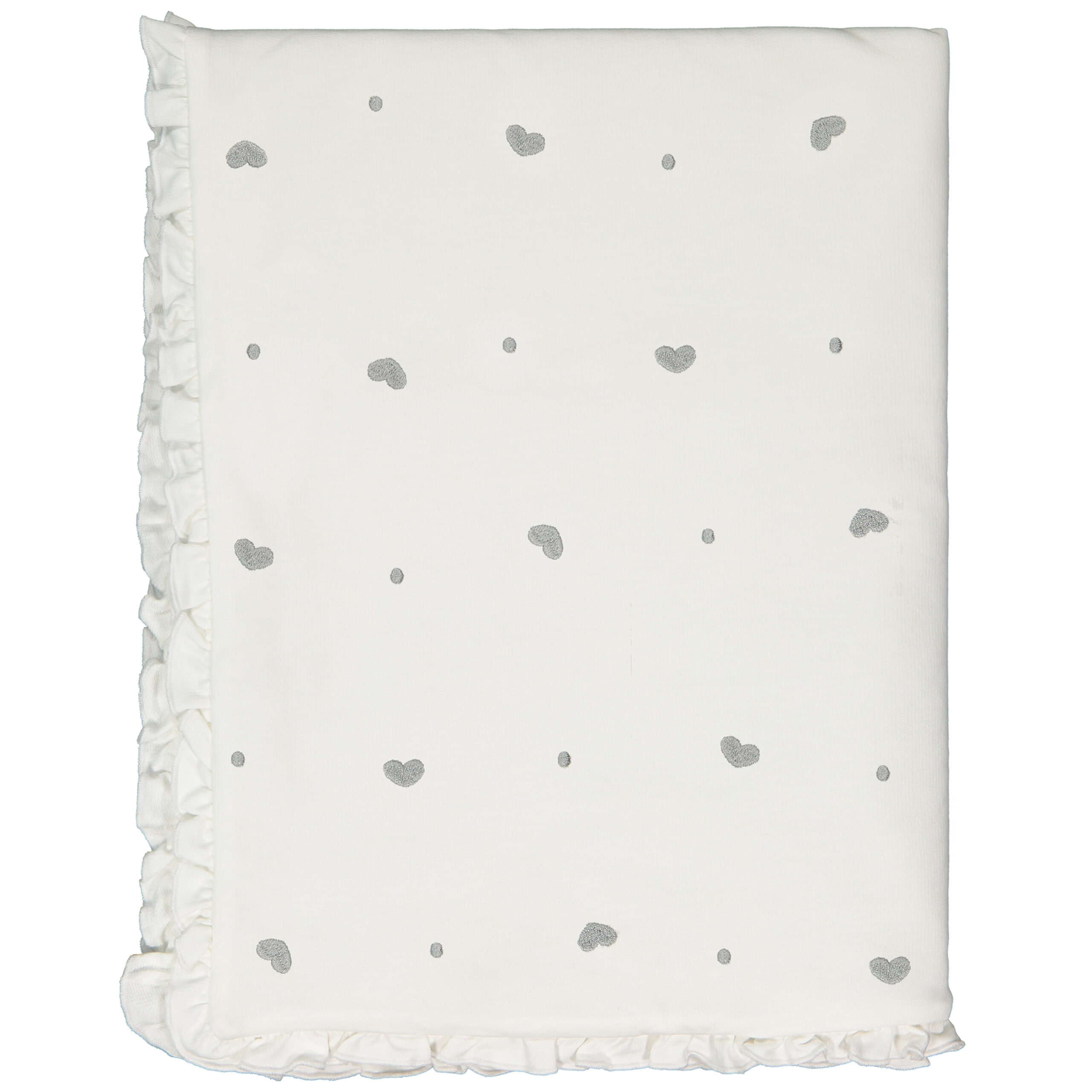 Trapuntino Lettino Cuoricini 105x150