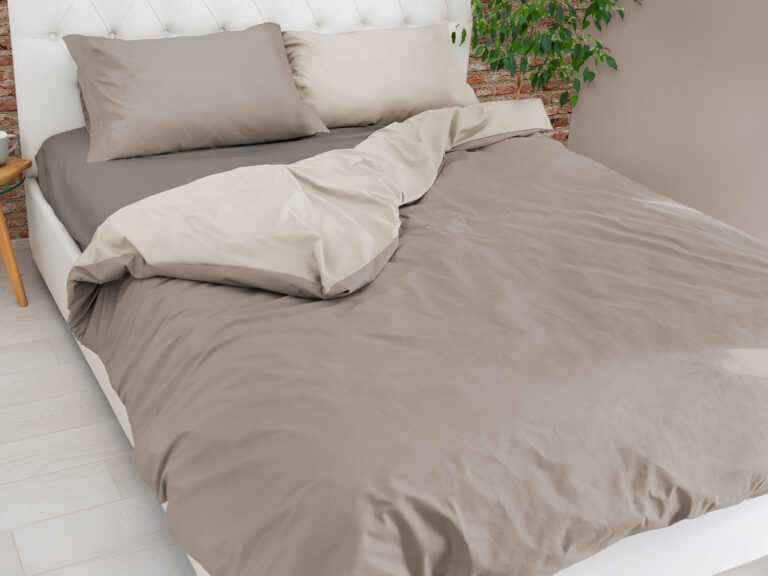 Parure Copripiumino Easy - Bicolor Piazza e Mezza NO STIRO - immagine 3