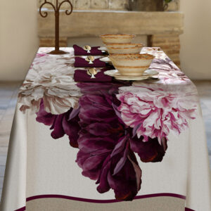 Amaranta Bordo' Tovaglia 150x220 - 8  POSTI