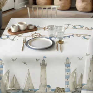Nautical Tovaglia Antimacchia 155x180 6 POSTI