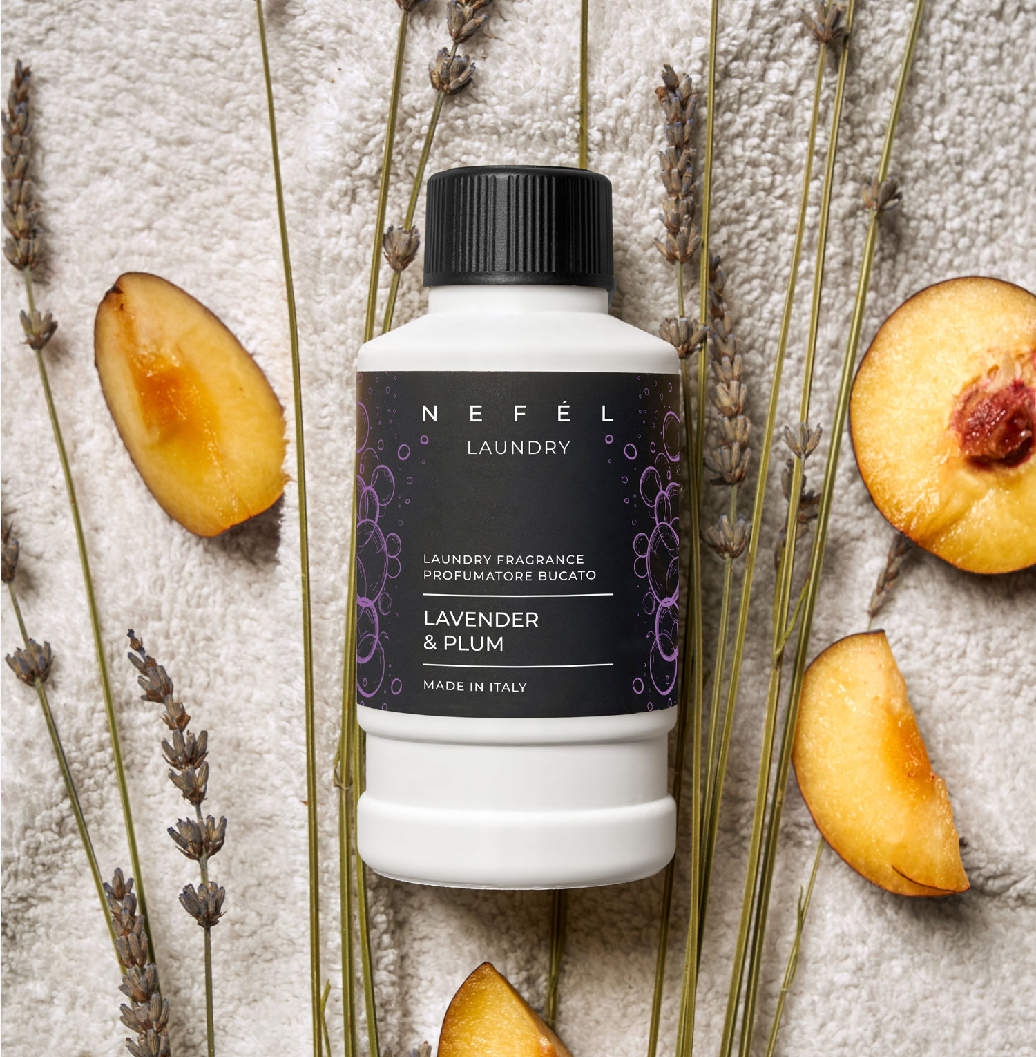 Nefel Profumatore Bucato - Lavender & Plum 250ml.
