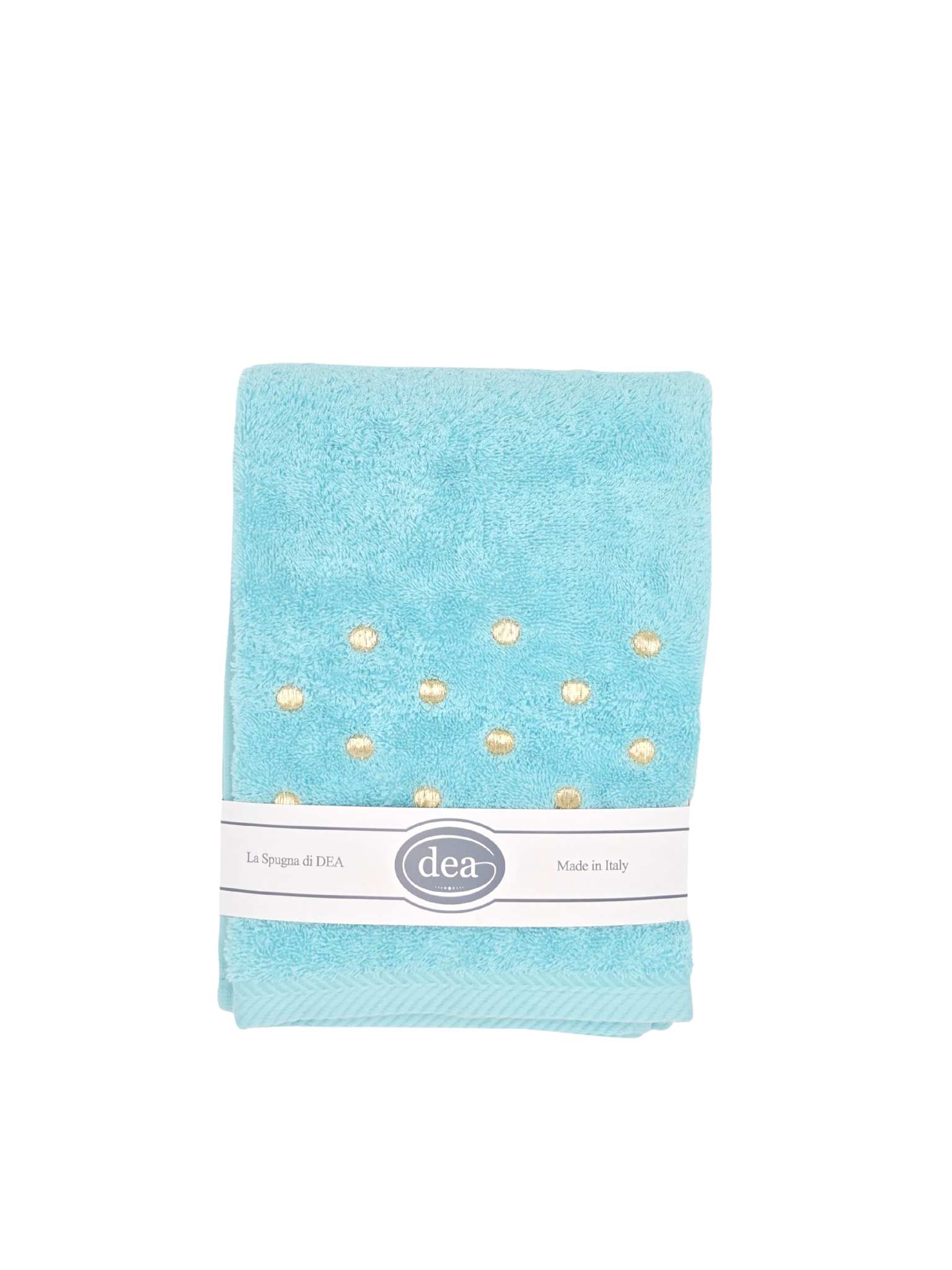 Set 1+1 Coppia Asciugamani Coriandoli Lurex